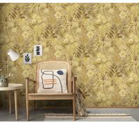 Erismann Secret Grove Ochre Wallpaper