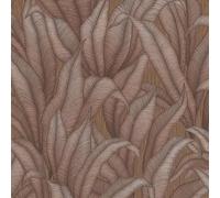 Erismann Zanzibar Leaf Bronze Metallic Wallpaper 10371-48