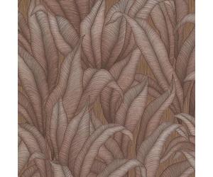 Erismann Zanzibar Leaf Bronze Metallic Wallpaper 10371-48