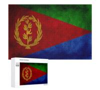 Eritrea - Challenging Puzzle for Adults, 1000 PCS, Weekend Puzzle Project - to Assemble, Frame And Display