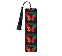 Eritrea Flag Butterfly Valentine's Day Gift Bookmark Couple Gift Graduation Bookmark Gift Unisex