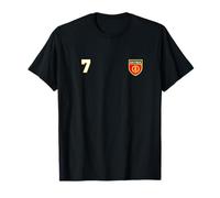 Eritrea Number 7 Soccer Flag Football # seven Eritrean T-Shirt