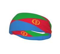 Eritrean flag Moisture Wicking Workout Headband, Sweatband Headbands for Running,Cycling,Football,Yoga,Hairband for Women and Men