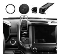 Erivis Magnetic Dashboard Phone Mount for MagSafe for 2019-2024 Dodge Ram 1500/2500/3500 Accessories, 360° Rotation Fits 5-inch/8.4-inch Screen Car Phone Holder (Not for Column Shifter)