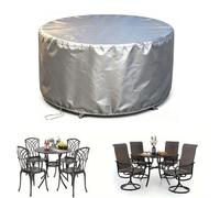 ERIVOE Outdoor Garden Furniture Set Covers Waterproof, Rectangular 420D Oxford Fabric Furniture Covers for Outside,Large Patio Set Cover, Windproof, Anti-UV,Rectangular 70x70x70cm