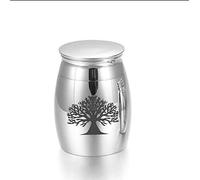 erkebspm Cremation Urn for Ashes Mini Funeral Urn for Adult&Pet Ashes,Handmade Metal tin funeral urn,Burial Urn at Home or Cemetery,Dog,cat (Color : Multiple colors) (Color : B, Size : A)