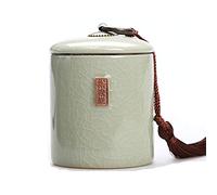erkebspm Funeral Urn Funeral Urn for Adult&Pet Ashes Cremation Urns,Handmade Ceramics Keepsake, Small Moisture-proof Grave Memorial Urns For Human And Pet Ashes At Home Or Cemetery (Color : 4)
