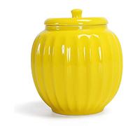 erkebspm Funeral Urn Funeral Urn for Adult&Pet Ashes Cremation Urns,Handmade Ceramics Keepsake, Small Moisture-proof Grave Memorial Urns For Human And Pet Ashes At Home Or Cemetery (Color : 3)