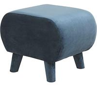 erkebspm Rectangle Pudding Footrest Ottoman With Detachable Legs,Flannel Low Footstool Bench For Living Room Bedroom,Portable Small Step Stool-A-15 * 12.2 * 13inch