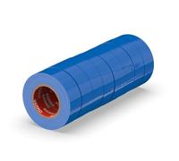 ERKO Electrical insulation tape Blue 19mm x 20m 8 pack PVC Electrical Wiring Repair, Flexible, Extra Strong Adhesion, Chemical Resistant, Universal