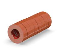 ERKO Electrical Insulation Tape Brown 8 Pack 3/4in x 66ft PVC Electrical Wiring Repair, Flexible, Strong Adhesion, Chemical Resistant, Universal (19mm x 20m)