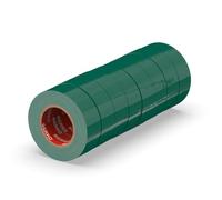 ERKO Electrical Insulation Tape PVC 3/4in x 66ft, 8pk, Green