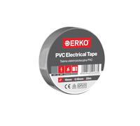 ERKO Electrical Tape Gray 3/4in x 66ft PVC Wiring Repair, Flexible with Strong Adhesive Force, Chemical Resistant (19mm x 20m)