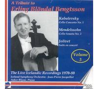 Erling Blondal Bengtsson - Kabalevsky, Mendelssohn: Tribute To Bengtsson, Vol. 3