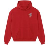Erling Haaland Badge Men's Hoodie - Red / M
