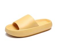 ERLINGO Pillow Slides Slippers, Ultra-Soft Slippers Bathroom Non-Slip Thick Soled Shoes Quick Dry Platform Shower Slides Super Soft Home Pillow Slides for Women and Men Casual Style
