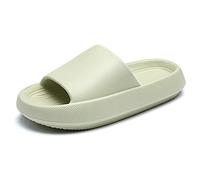 ERLINGO Pillow Slides Slippers, Ultra-Soft Slippers Bathroom Non-Slip Thick Soled Shoes Quick Dry Platform Shower Slides Super Soft Home Pillow Slides for Women and Men Casual Style