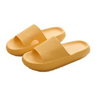 ERLINGO Pillow Slides Slippers, Ultra-Soft Slippers Bathroom Non-Slip Thick Soled Shoes Quick Dry Platform Shower Slides Super Soft Home Pillow Slides for Women and Men Casual Style