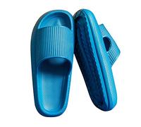 ERLINGO Pillow Slides Slippers, Ultra-Soft Slippers Bathroom Non-Slip Thick Soled Shoes Quick Dry Platform Shower Slides Super Soft Home Pillow Slides for Women and Men Casual Style