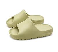 ERLINGO Ultra-Soft Pillow Slides Slippers Lightweight Thickened Quick-Drying Shower Shoes for Men Women Non-Slip Casual Home Pillow Slides Platform Slide Sandals for Indoor and Outdoor