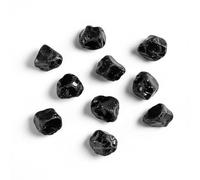 Erliway 0.4-0.8" Bulk Natural Black Obsidian Raw Stones & Healing Crystals for Wire Wrapping, 10pcs Small Black Obsidian Crystals Chunks Rough Stones for Tumbling, Meditation, Reiki, Jewelry Making