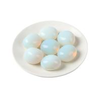 Erliway 0.5 lb Bulk Natural Opal Polished Stones and Healing Crystals, 0.8-1.6" Irregular Tumbled Stones for Reiki Healing, Meditation, Stress Relief, Vase Filler Landscape Bottom Decoration