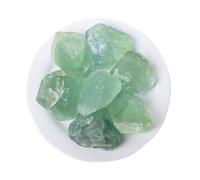 Erliway 0.5 lb Bulk Natural Raw Green Fluorite Crystals, 1.25-2.0" Healing Crystals and Rough Stones for Tumbling, Cabbing, Fountain Rocks, Decoration, Polishing, Wire Wrapping, Wicca & Reiki