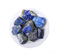 Erliway 0.5 lb Bulk Natural Raw Lapis Lazuli Crystals, 1.25-2.0" Healing Crystals and Rough Stones for Tumbling, Cabbing, Fountain Rocks, Decoration, Polishing, Wire Wrapping, Wicca & Reiki