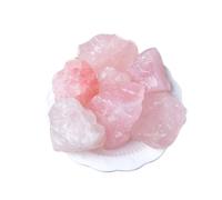 Erliway 0.5 lb Bulk Natural Raw Rose Quartz Crystals, 1.25-2.0" Healing Crystals and Rough Stones for Tumbling, Cabbing, Fountain Rocks, Decoration, Polishing, Wire Wrapping, Wicca & Reiki