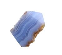 Erliway 1.25-2" Blue Lace Agate Raw Stone and Healing Crystals, Natural Rough Stone for Tumbling, Cabbing, Fountain Rocks, Decoration, Raw Crystal and Healing Stones for Polishing, Wicca & Reiki