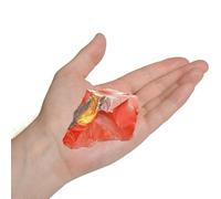 Erliway 1 Pc 0.15-0.22 lb Red Jasper Raw Crystal Stone for Tumbling, 2-3''