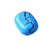 Erliway 1 Pc Blue Turquoise Crystal and Tumbled Stone for Crafts, 0.8-1.2"