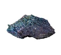 Erliway 1PC Large Raw Rainbow Silicon Carbide Crystal Stone, 0.22-0.44 lbs Natural Rough Rainbow Carborundum Stones for Cabbing,Tumbling, Healing Reiki Meditation, Fountain Rocks, Home Decor
