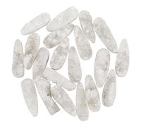 Erliway 1Pcs Natural Hollow Agate Geode, 1.6" Teardrop Shape with Crystal Lining, Healing Crystal for Home Decor, Meditation, Energy Cleansing, Feng Shui, Unique Gift & Collector's Specimen