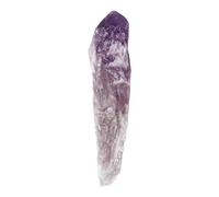 Erliway 2-2.7" Raw Amethyst Crystal Scepter Point Wand for Reiki Meditation