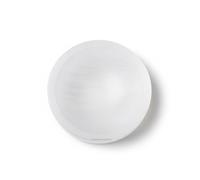 Erliway 2.4" Selenite Crystal Bowl for Crystals Recharging, Round Shaped