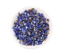 Erliway 7-9mm Natural Blue Agate Crystal Chips, 100g Polished Healing Crystal Chips Crushed Tumbled Stones for Vase Filler, Aquarium Gravel, Reiki Healing, Meditation, Home Decor and DIY Jewelry Craft