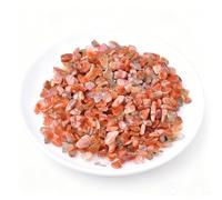 Erliway 7-9mm Natural Sunstone Crystal Chips, 100g Polished Healing Crystal Chips Crushed Tumbled Stones for Vase Filler, Aquarium Gravel, Reiki Healing, Meditation, Home Decor and DIY Jewelry Crafts