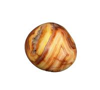 Erliway Money Agate Crystal and Healing Stones Tumbled for Energy Balance, 0.8-1.2" Large Natural Polished Tumbled Crystals for Reiki, Meditation, Stress Relief, Vase Filler Home Décor (1 Pc)