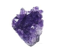 Erliway Natural Amethyst Crystal Cluster, 1.5''-2.4'' Amethyst Quartz February Birthstone, Raw Crystals and Healing Stones for Birthday Gift Reiki Healing Meditation Home Decor (0.11-0.13 lb)