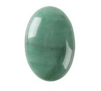 Erliway Natural Green Aventurine Palm Stone Crystal, 2"-2.3" Large Healing Pocket Worry Stone, Polished Crystals and Healing Stones for Anxiety Stress Relief Therapy