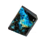 Erliway Natural Labradorite Crystals and Healing Stones, 0.11-0.22 lb Unique Natural Tumbled Geometric Crystal Freeform Polished Healing Crystals for Meditation, Yoga, Wire Wrapping, Home Desk Décor