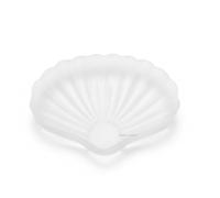 Erliway Natural Selenite Seashell 2.75" Large Selenite Quartz Crystal Seashell Healing Stone Carved Ornaments for Cleansing Protection Reiki Spiritual Healing Home Decor