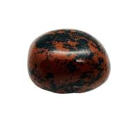 Erliway Red Obsidian Healing Crystal Stones, 1.25-2.0" Large Reiki Healing Gemstones Natural Tumbled Polished Stones for Energy Witchcraft Therapy Meditation