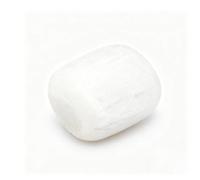 Erliway Selenite Crystal and Healing Stones Tumbled for Energy Balance, 0.8-1.2" Large Natural Polished Tumbled Crystals for Reiki, Meditation, Stress Relief, Vase Filler Home Décor (1 Pc)