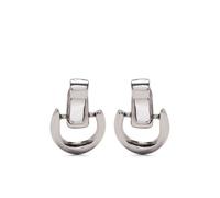 Ermanno Scervino half-hoop earrings - Silver One Size