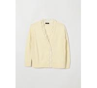 ERMANNO SCERVINO JUNIOR Jacket Kids color Yellow Cream - Size: 12 - female