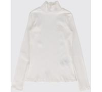ERMANNO SCERVINO Slim Fit Ribbed Viscose Roll Neck for Girls - Size: 14 - female
