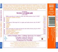 ERMANNO WOLF-FERRARI: WIND CONCERTINOS NEW CD