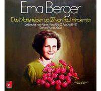 Erna Berger - Das Marienleben Op.27 Von Paul Hindemith (Liederzyklus Nach Rainer Maria Rilke 2. Fassung 1948)